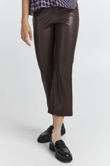 COSTO LEATHER PANT (BROWN) PANT B YOUNG 