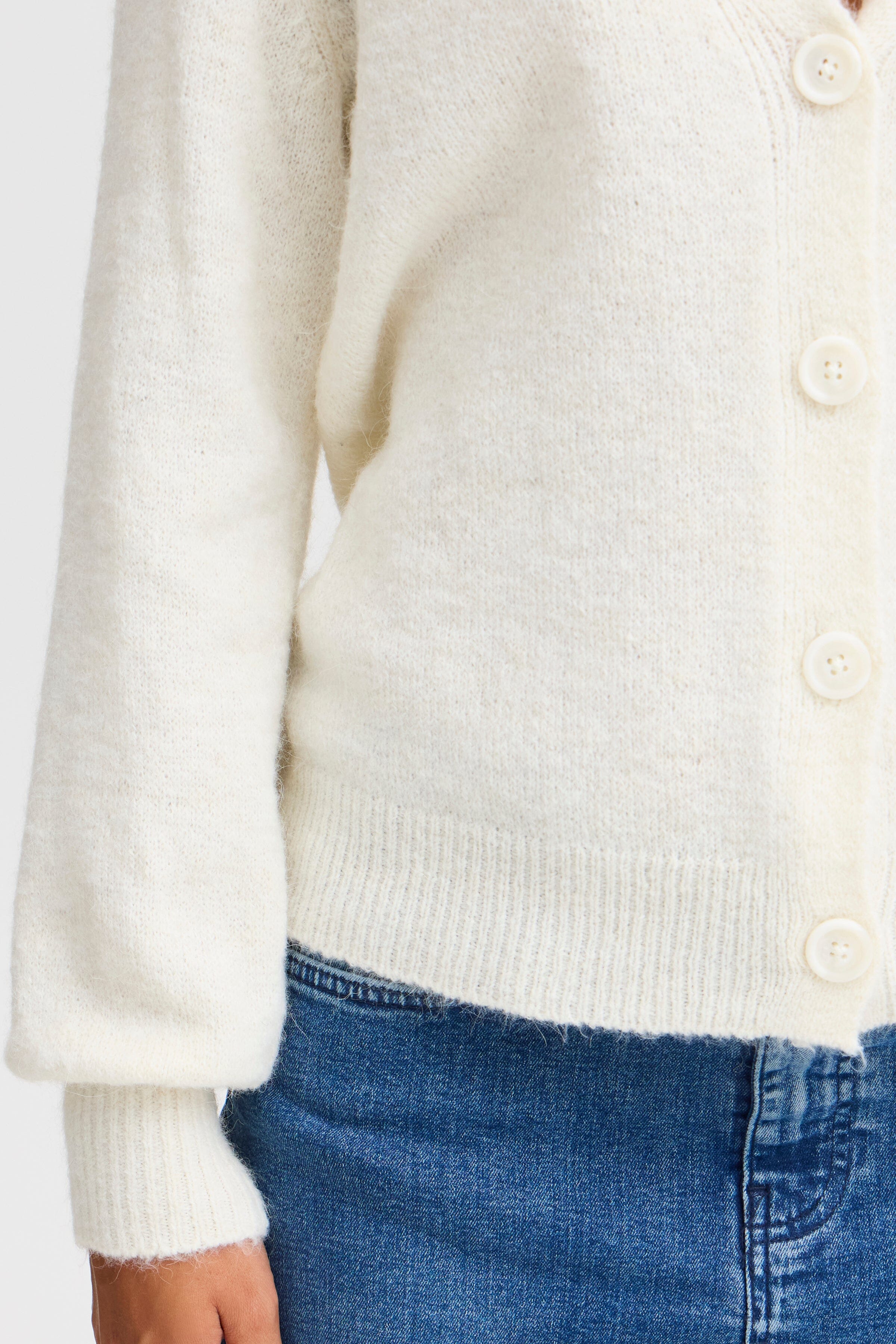 CREAM PREP CARDIGAN Cardigan ICHI 