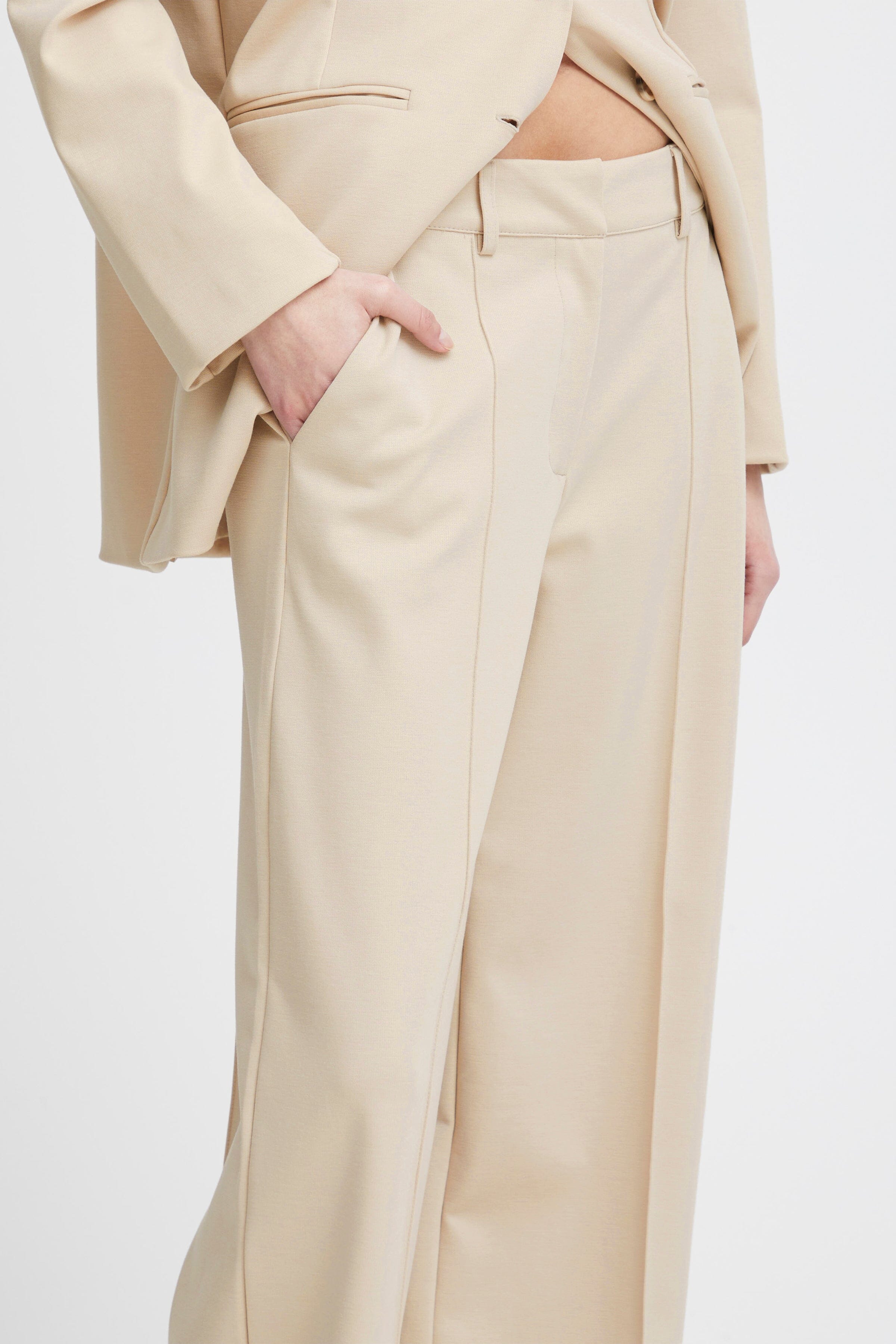 KATE OFFICE WIDE LEG (DOE) PANT ICHI 