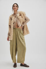 FREE PEOPLE HIGH ROAD BARREL (MOSS) PANT FREE PEOPLE 