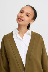 OLIVE CASUAL BUTTON DOWN CARDIGAN Cardigan B YOUNG 