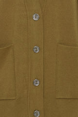 OLIVE CASUAL BUTTON DOWN CARDIGAN Cardigan B YOUNG 