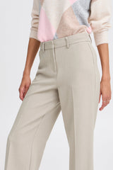 CROPPED BEIGE TROUSER PANT B YOUNG 