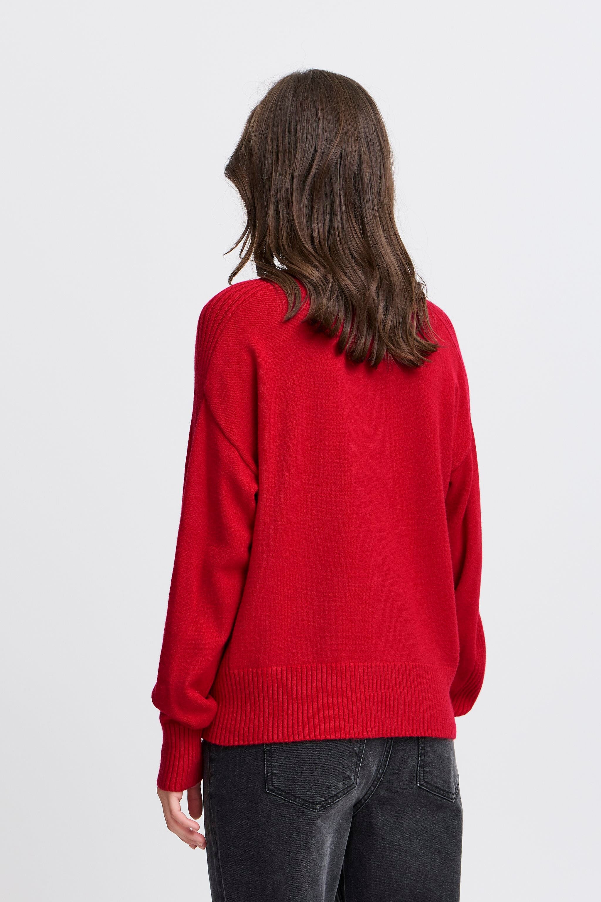 CHERRY OVERSIZED CREWNECK SWEATER Sweater B YOUNG 