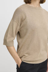 SEPIA KNIT TOP Top B YOUNG 