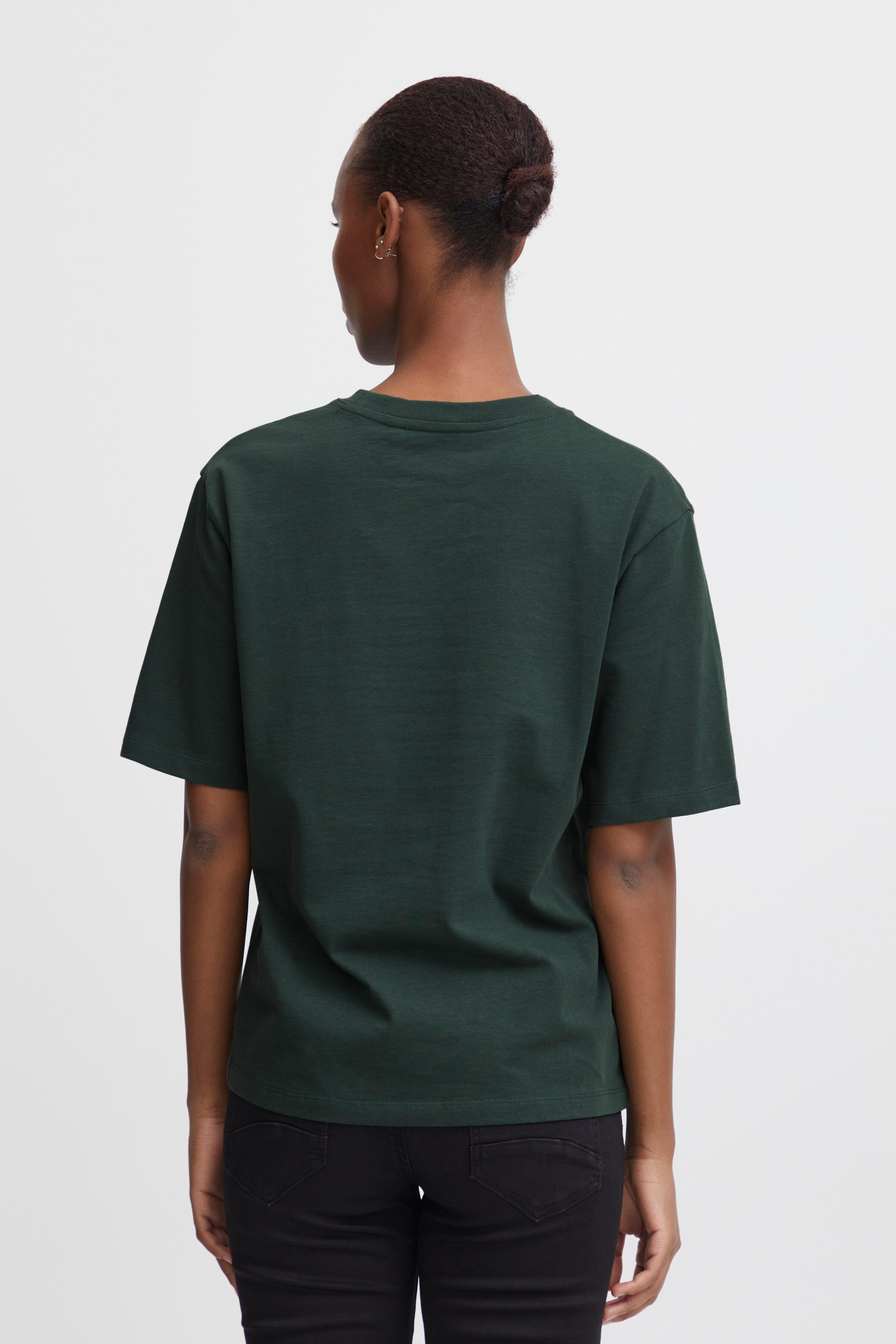 EVERGREEN STRUCTURED TEE Top B YOUNG 