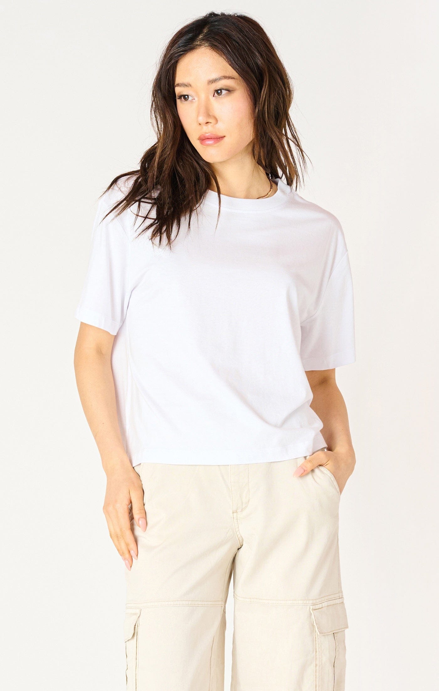 WHITE ESSENTIAL TEE Top Dex 