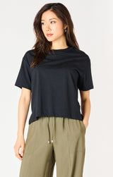 BLACK ESSENTIAL TEE Top Dex 