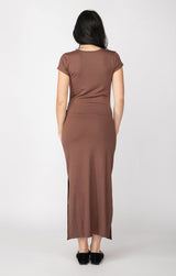 COCOA KNOTTED MIDI DRESS Dress Dex 