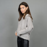 SILVER TINSEL SWEATER Sweater RD STYLE 