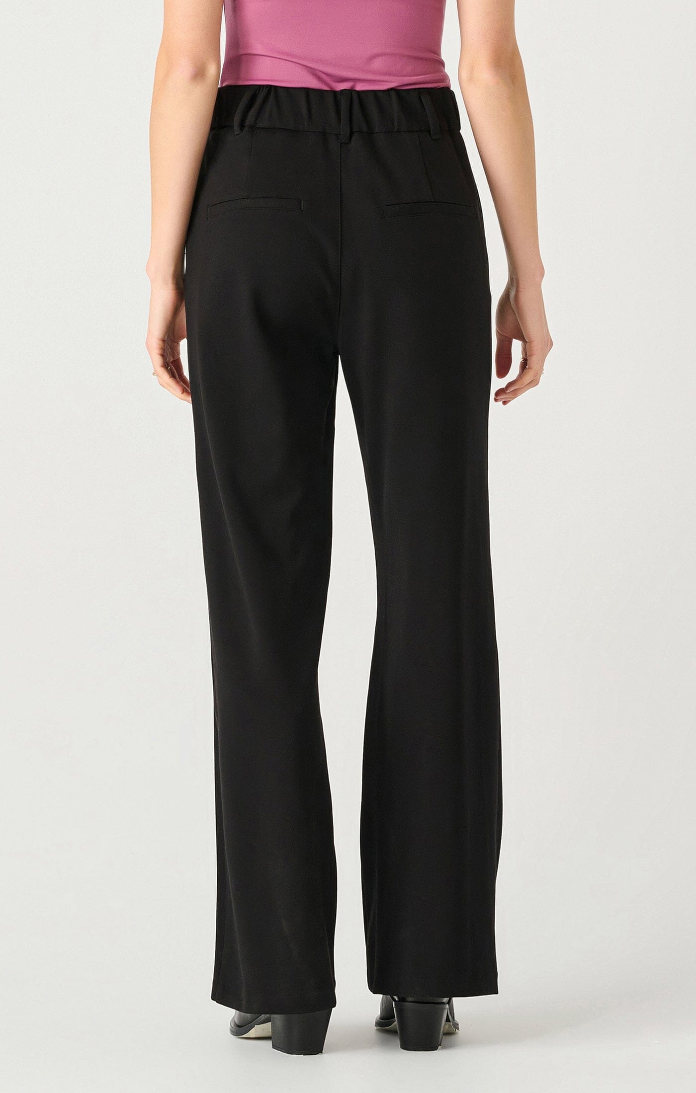 WIDE LEG PONTE OFFICE TROUSER PANT Dex 