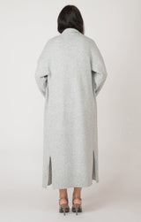 OVERSIZED GREY COZY MAXI CARDIGAN Cardigan Dex 