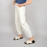 CREAM BARREL JEANS PANT RD STYLE 