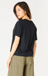 BLACK ESSENTIAL TEE Top Dex 